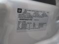 Info Tag of 2010 Avalanche Z71 4x4