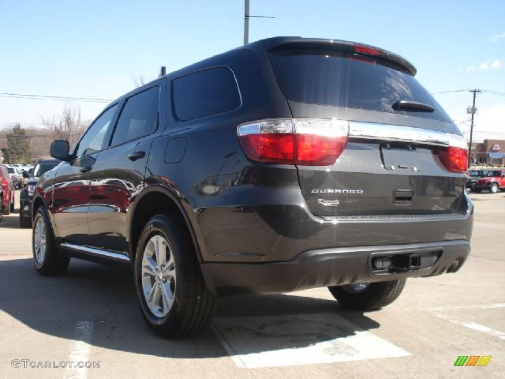 2011 Durango Express - Dark Charcoal Pearl / Dark Graystone/Medium Graystone photo #5
