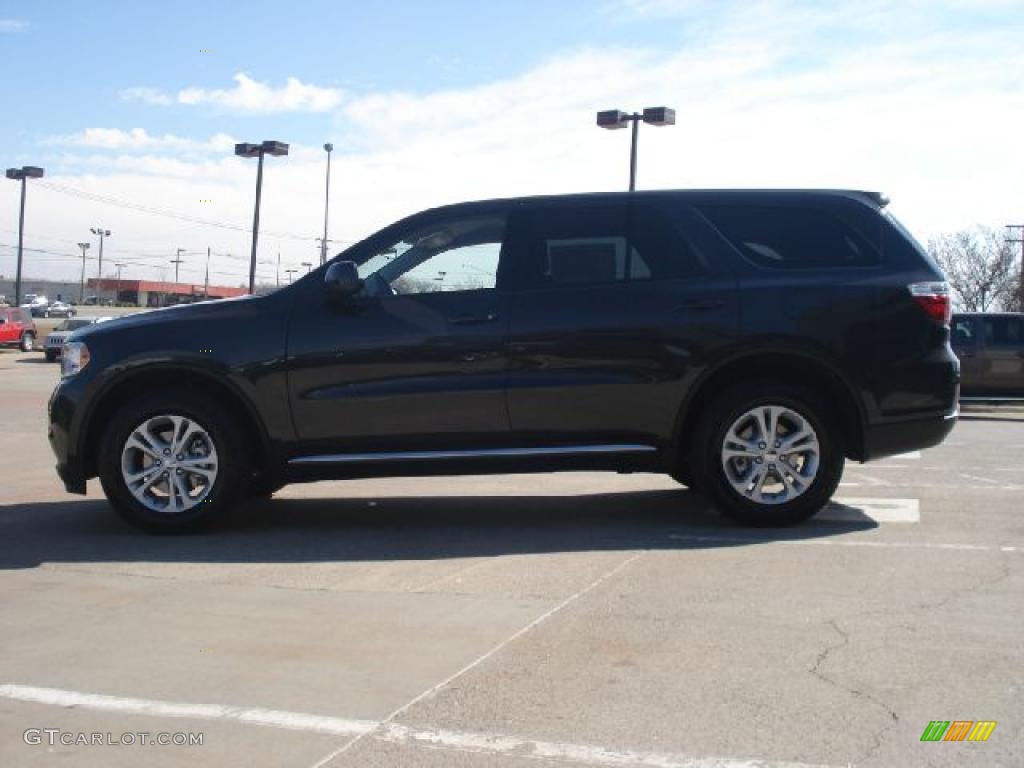2011 Durango Express - Dark Charcoal Pearl / Dark Graystone/Medium Graystone photo #6