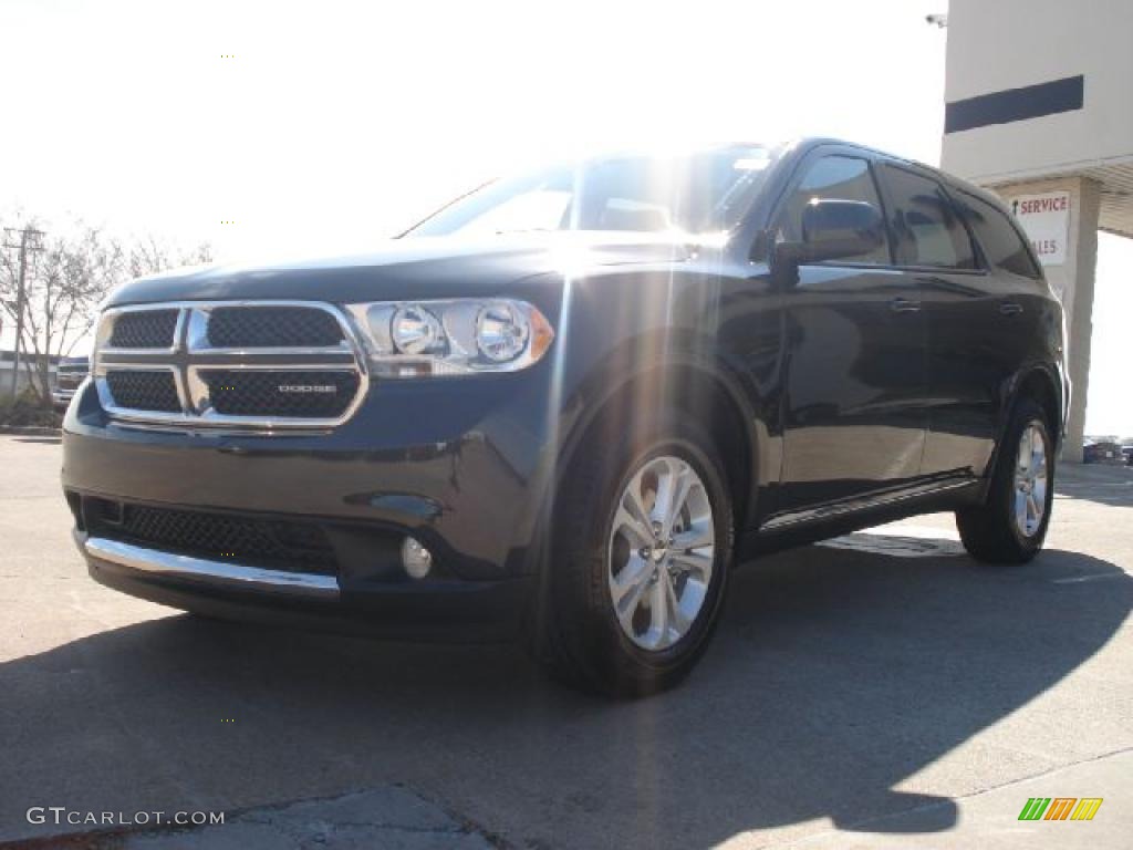 2011 Durango Express - Dark Charcoal Pearl / Dark Graystone/Medium Graystone photo #7