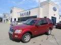 2008 Redfire Metallic Ford Explorer XLT 4x4  photo #1