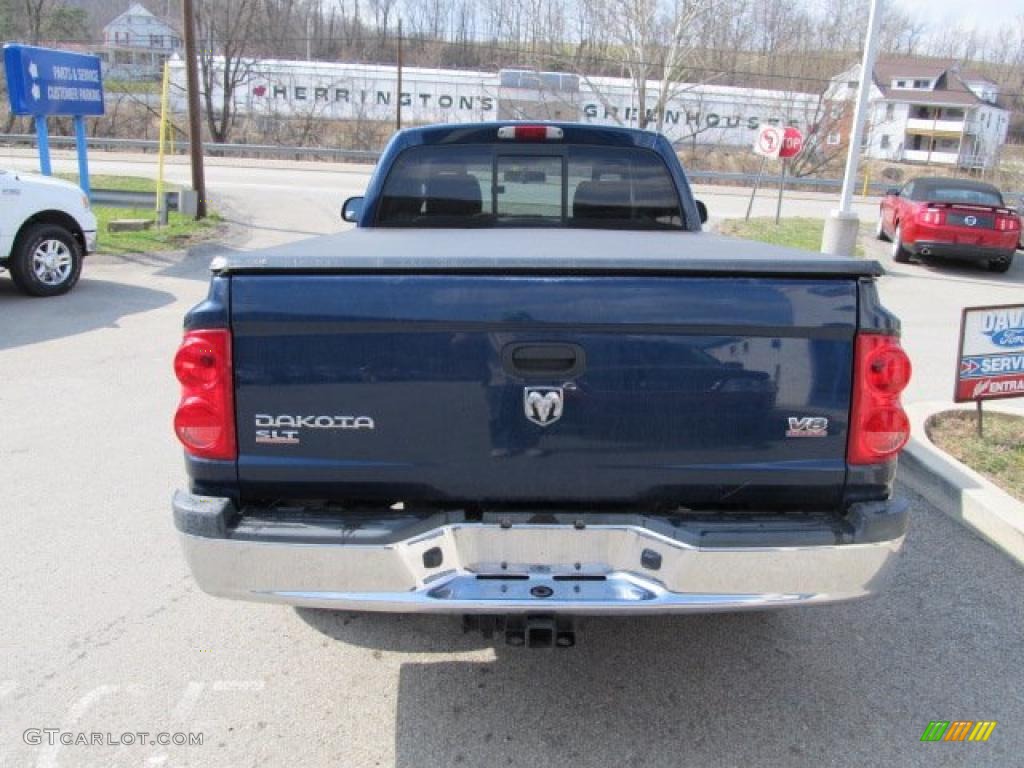 Patriot Blue Pearl 2006 Dodge Dakota SLT Club Cab 4x4 Exterior Photo #46921661