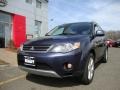 2007 Deep Blue Metallic Mitsubishi Outlander XLS 4WD  photo #1