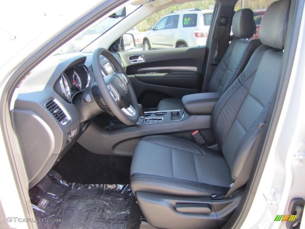 Black Interior 2011 Dodge Durango Express Photo #46922672