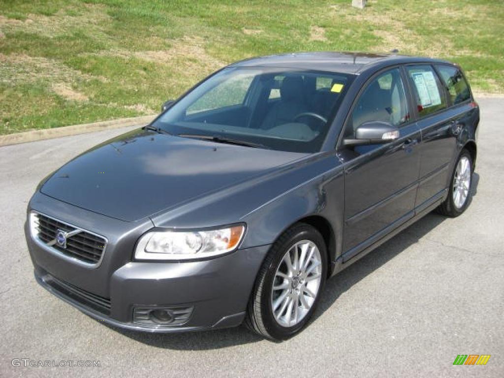 Titanium Grey Metallic 2010 Volvo V50 2.4i Exterior Photo #46922867