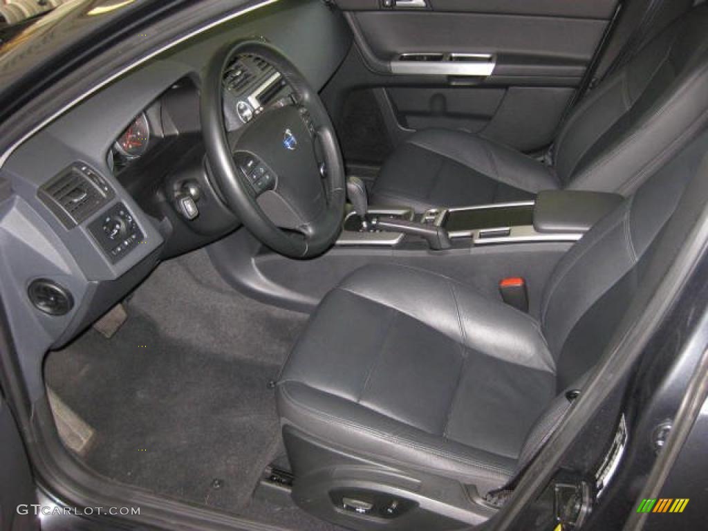 Dalaro Off Black T-Tec Interior 2010 Volvo V50 2.4i Photo #46923023