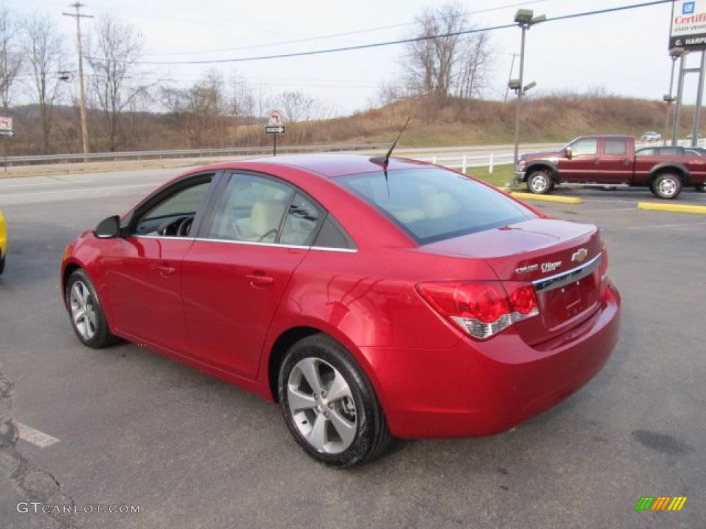 Crystal Red Metallic Tintcoat 2011 Chevrolet Cruze LT Exterior Photo #46923146