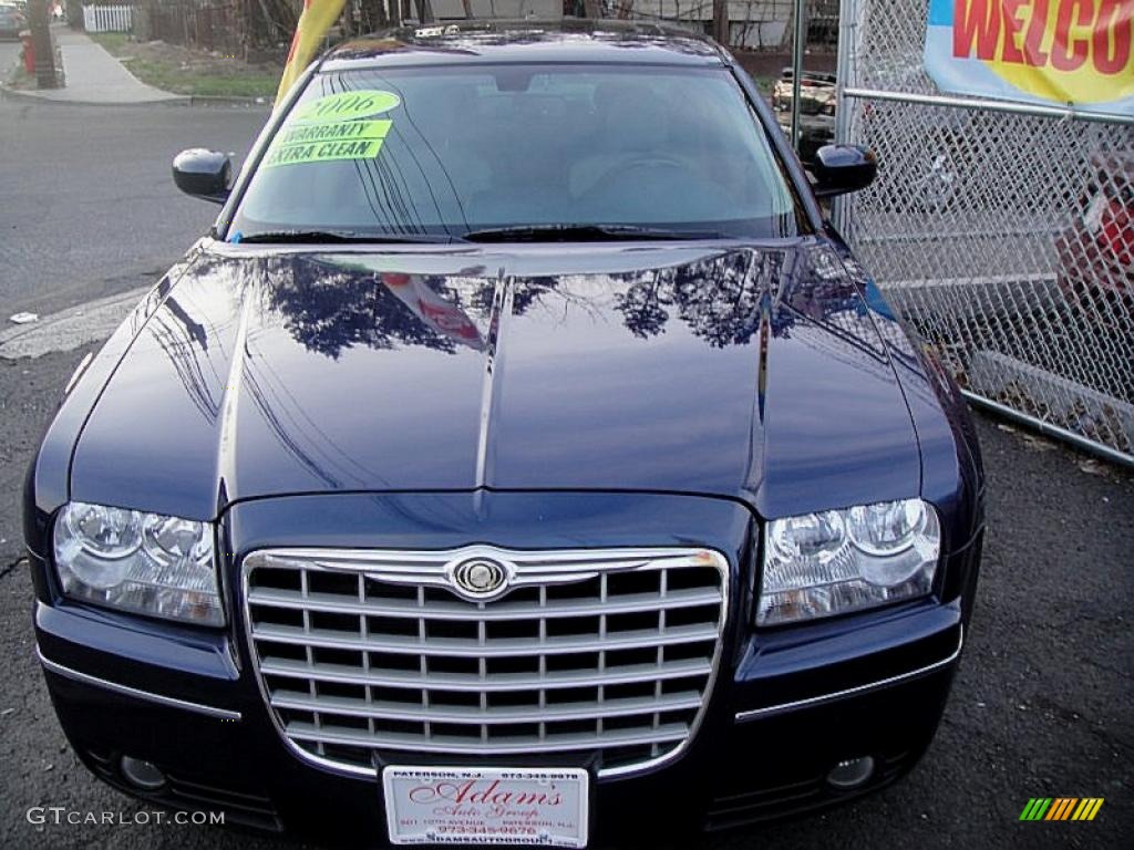 2006 300 Touring - Midnight Blue Pearlcoat / Dark Slate Gray/Light Graystone photo #5