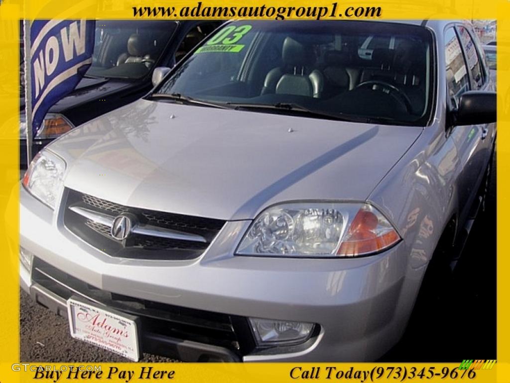 Starlight Silver Metallic Acura MDX