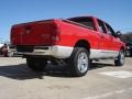 2005 Flame Red Dodge Ram 1500 Laramie Quad Cab 4x4  photo #3