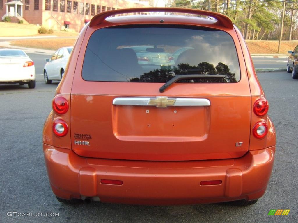 2007 HHR LT - Sunburst Orange II Metallic / Gray photo #4