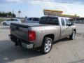 2008 Graystone Metallic Chevrolet Silverado 1500 LT Extended Cab 4x4  photo #9
