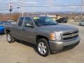 2008 Graystone Metallic Chevrolet Silverado 1500 LT Extended Cab 4x4  photo #11