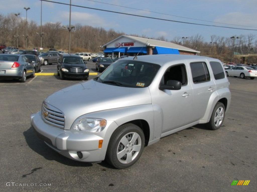 2009 HHR LS - Silver Ice Metallic / Ebony photo #4