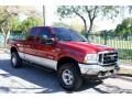 2003 Toreador Red Metallic Ford F250 Super Duty FX4 SuperCab 4x4  photo #14