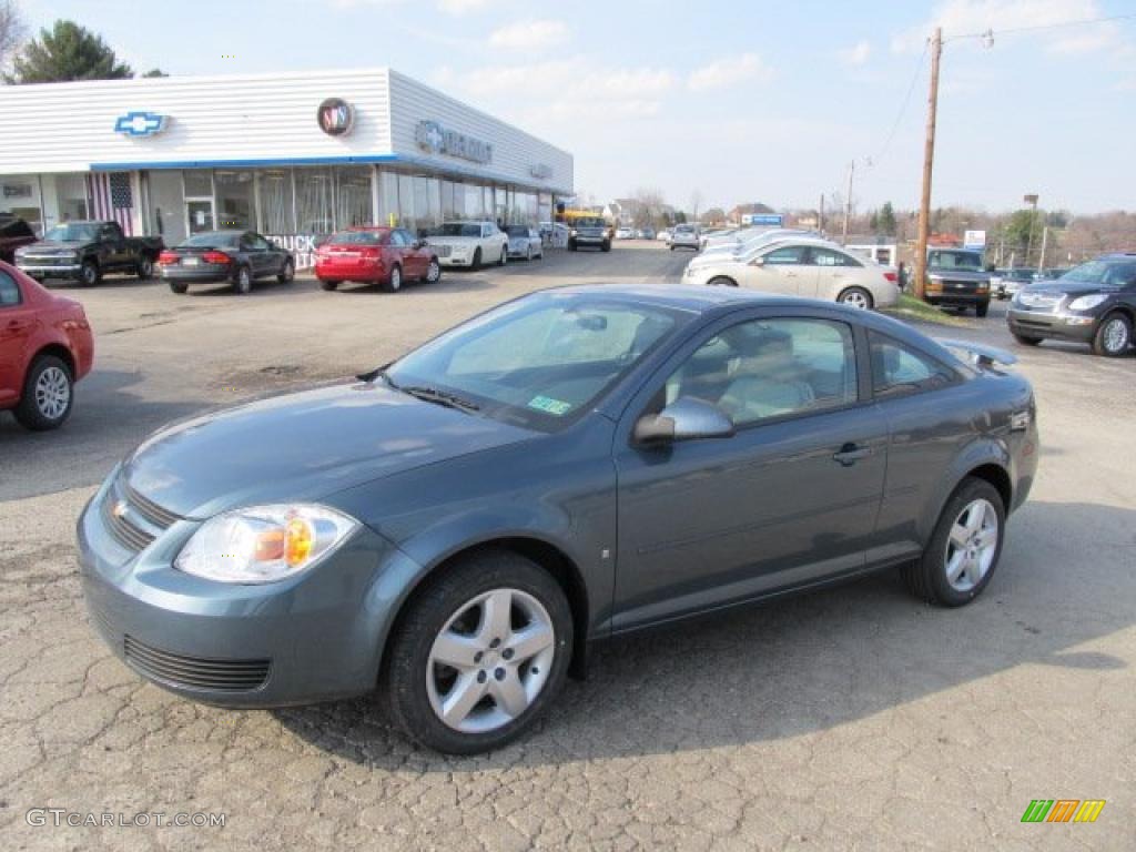 2007 Cobalt LT Coupe - Blue Granite Metallic / Gray photo #1