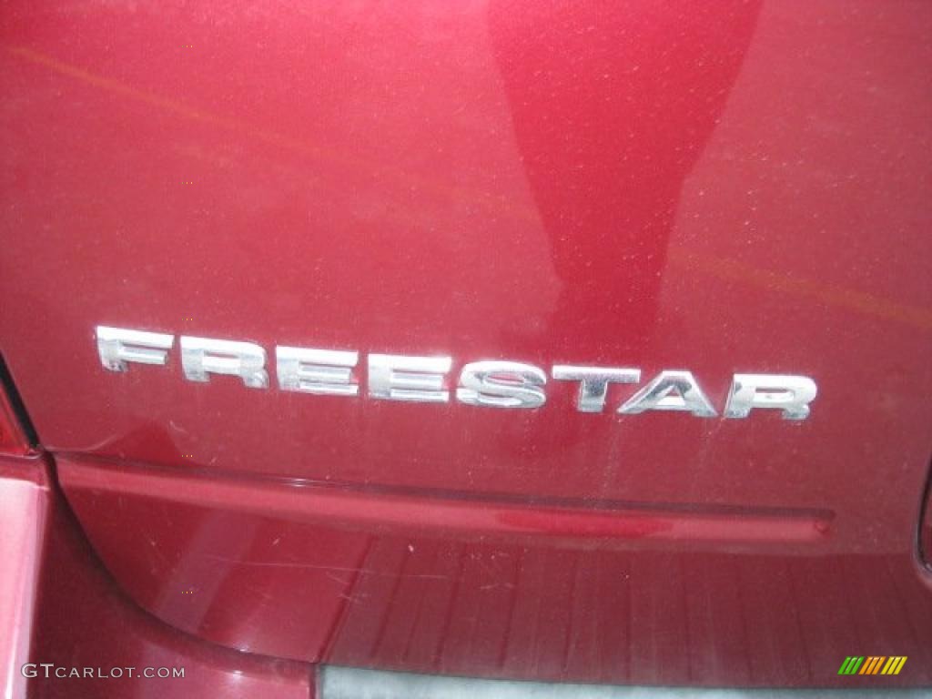 2007 Freestar SE - Dark Toreador Red Metallic / Flint Gray photo #19