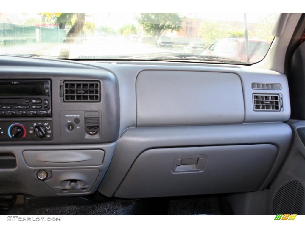 2003 F250 Super Duty FX4 SuperCab 4x4 - Toreador Red Metallic / Medium Flint Grey photo #53