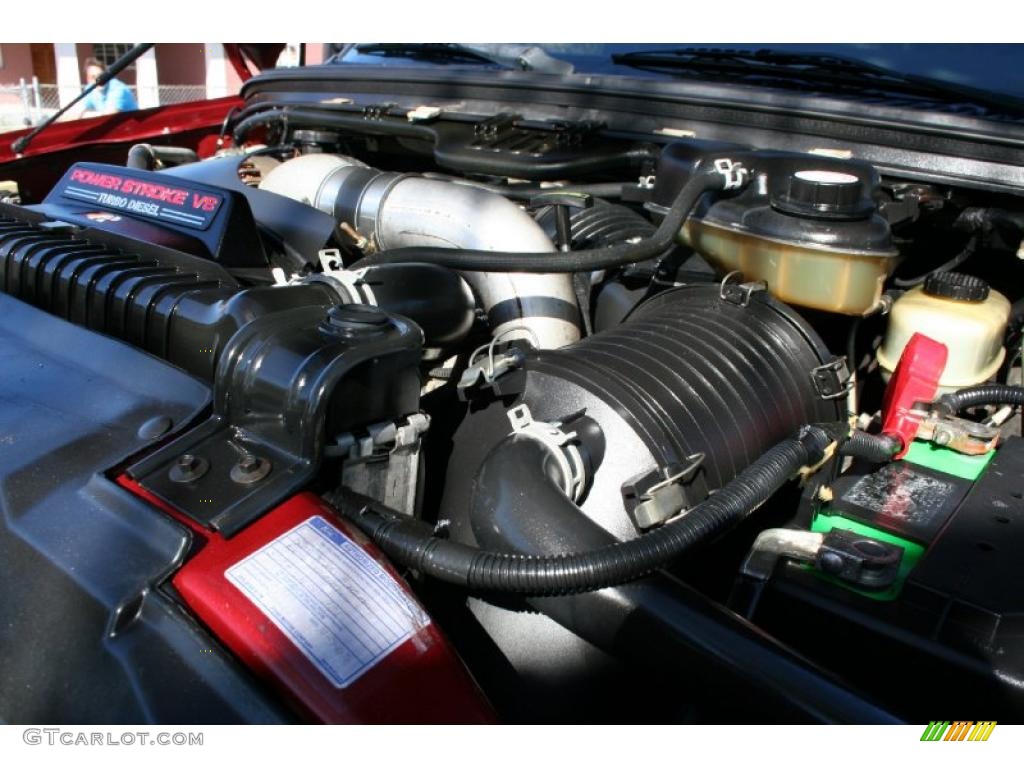 2003 Ford F250 Super Duty FX4 SuperCab 4x4 6.0 Liter OHV 32 Valve Power Stroke Turbo Diesel V8 Engine Photo #46925597