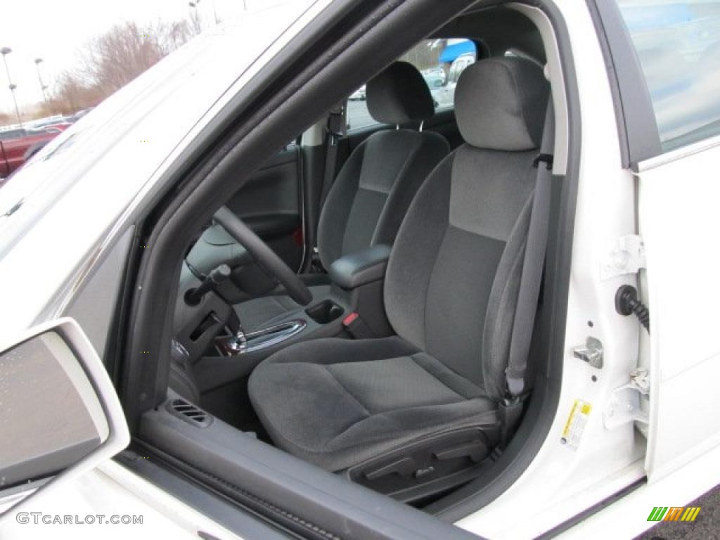 Ebony Interior 2009 Chevrolet Impala LS Photo #46925651