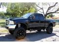 1999 Black Ford F250 Super Duty Lariat Extended Cab 4x4  photo #2