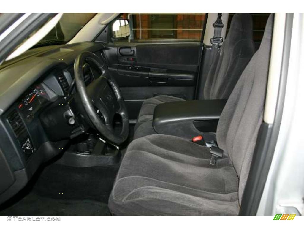Dark Slate Gray Interior 2004 Dodge Dakota SLT Quad Cab Photo #46926773