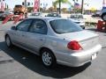 2002 Silver Kia Spectra LS Sedan  photo #7