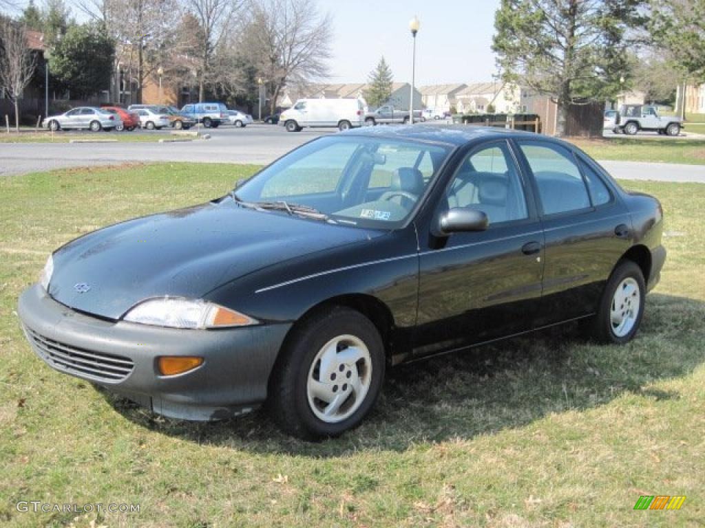 Black 1999 Chevrolet Cavalier Sedan Exterior Photo #46926881