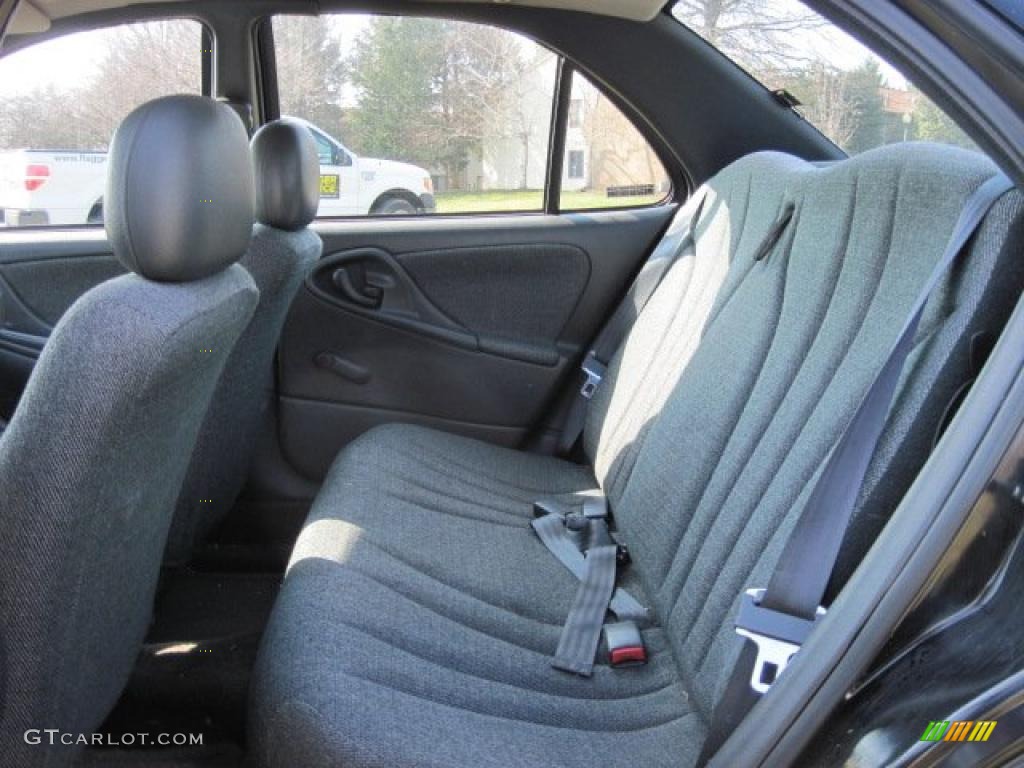 Graphite Interior 1999 Chevrolet Cavalier Sedan Photo #46926998