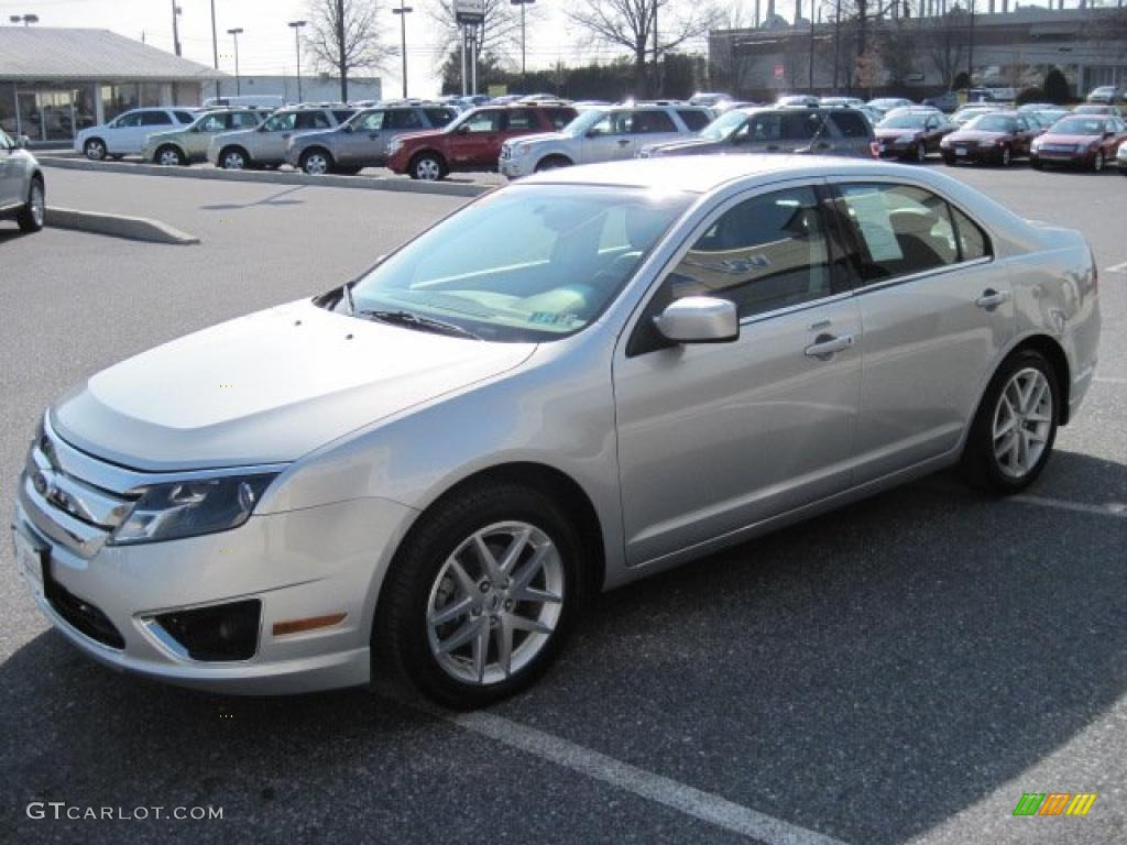 2010 Fusion SEL V6 - Brilliant Silver Metallic / Charcoal Black photo #3
