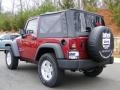 2011 Deep Cherry Red Crystal Pearl Jeep Wrangler Sport S 4x4  photo #4