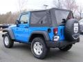 2011 Cosmos Blue Jeep Wrangler Sport S 4x4  photo #4