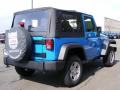 Cosmos Blue 2011 Jeep Wrangler Sport 4x4 Exterior