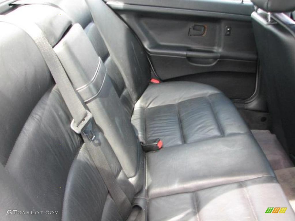 Black Interior 1992 BMW 3 Series 325i Sedan Photo #46927616