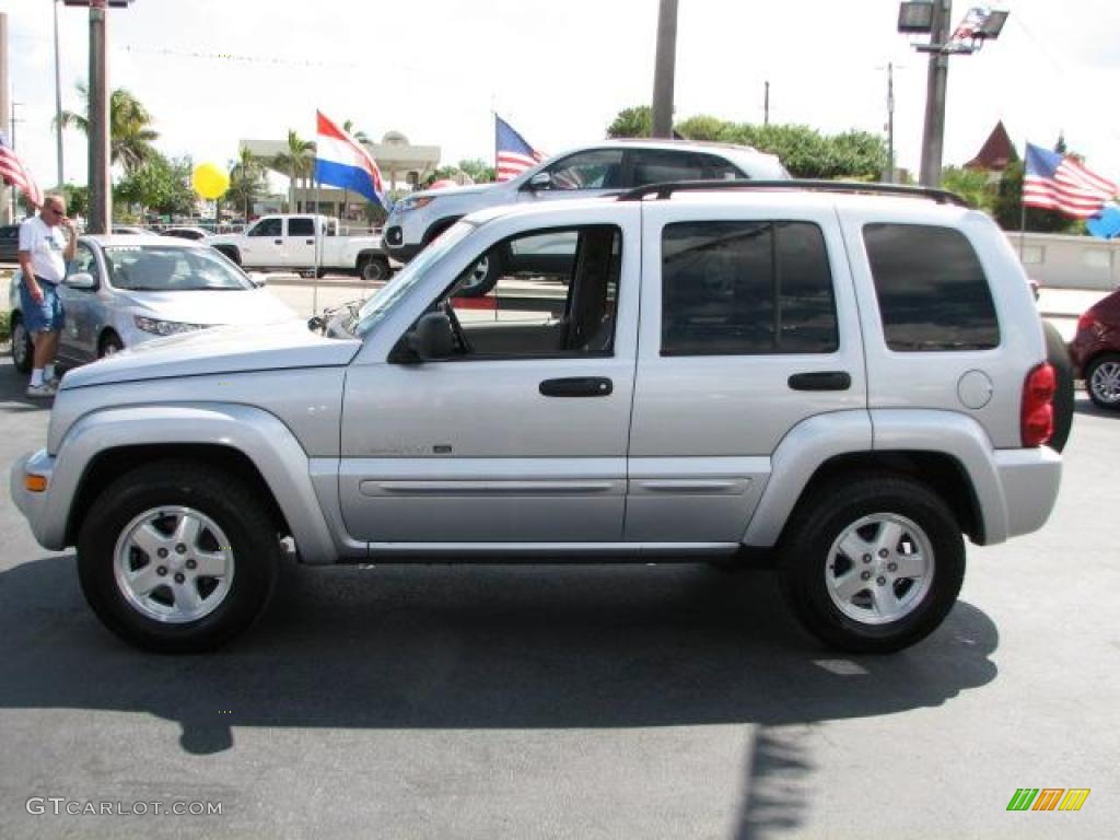 2002 Liberty Limited - Bright Silver Metallic / Taupe photo #6