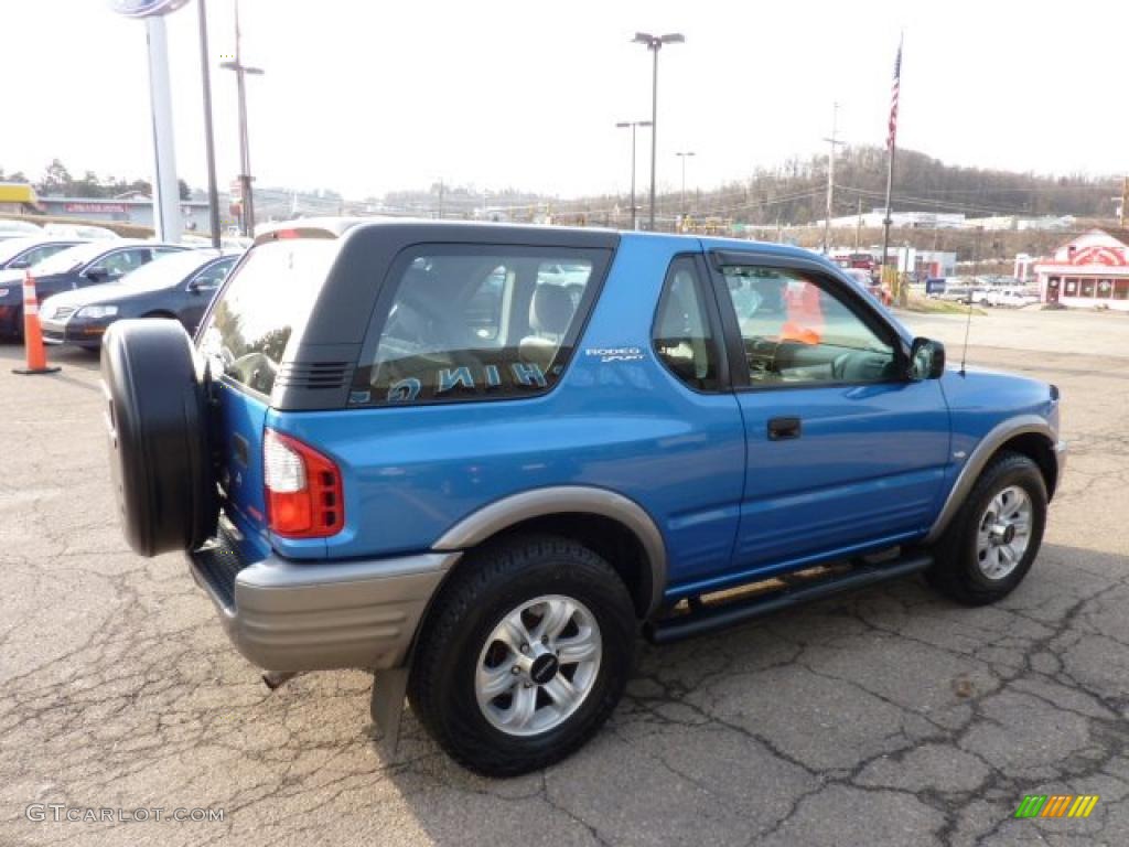 Canal Blue Mica 2001 Isuzu Rodeo Sport S 4WD Exterior Photo #46928297