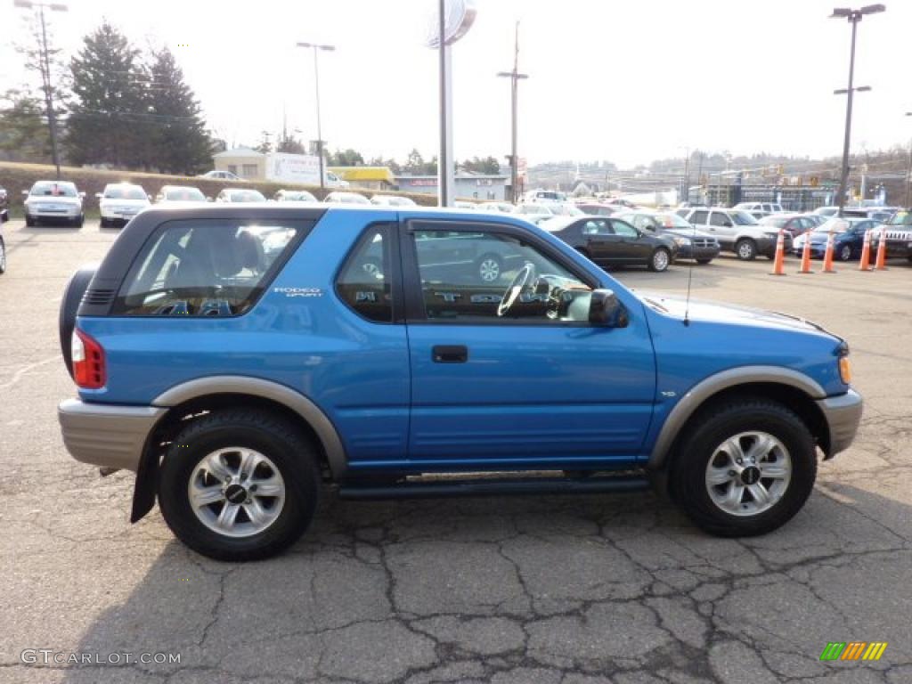Canal Blue Mica 2001 Isuzu Rodeo Sport S 4WD Exterior Photo #46928309