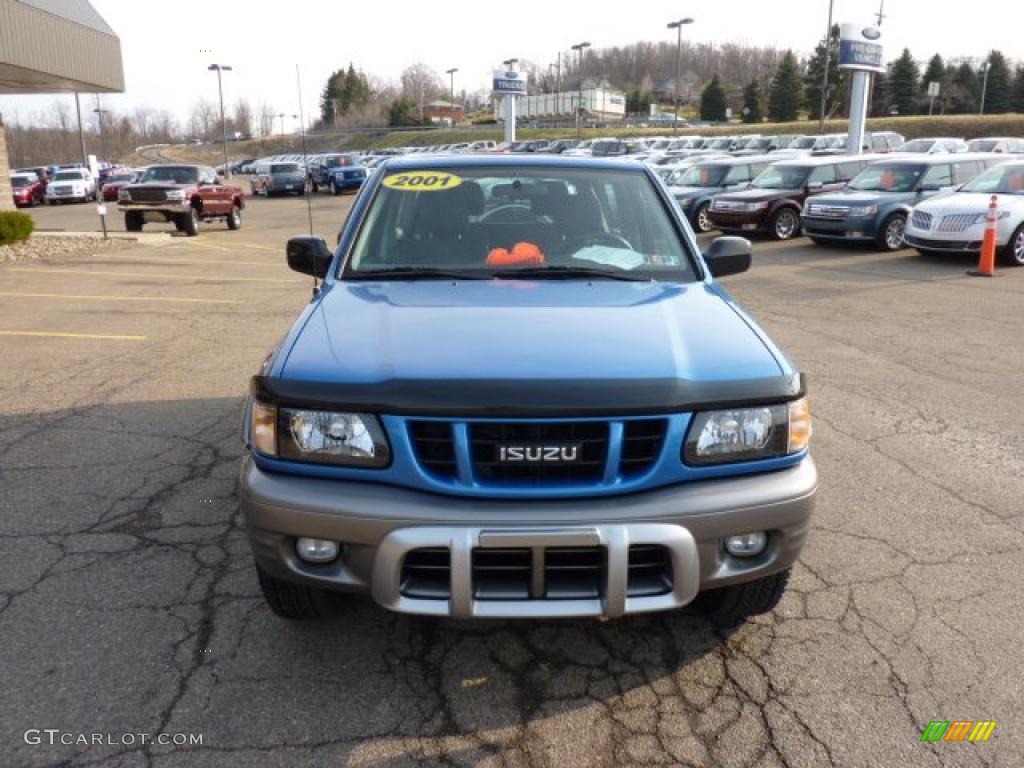 Canal Blue Mica 2001 Isuzu Rodeo Sport S 4WD Exterior Photo #46928336