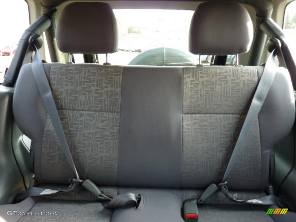 Gray Interior 2001 Isuzu Rodeo Sport S 4WD Photo #46928435