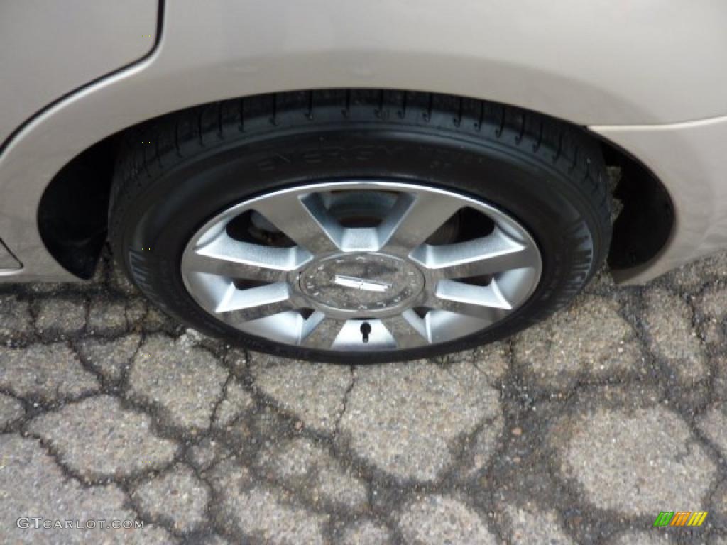 2008 MKZ AWD Sedan - Dune Pearl Metallic / Sand photo #9