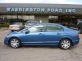 2010 Atomic Blue Metallic Honda Civic LX Sedan  photo #1