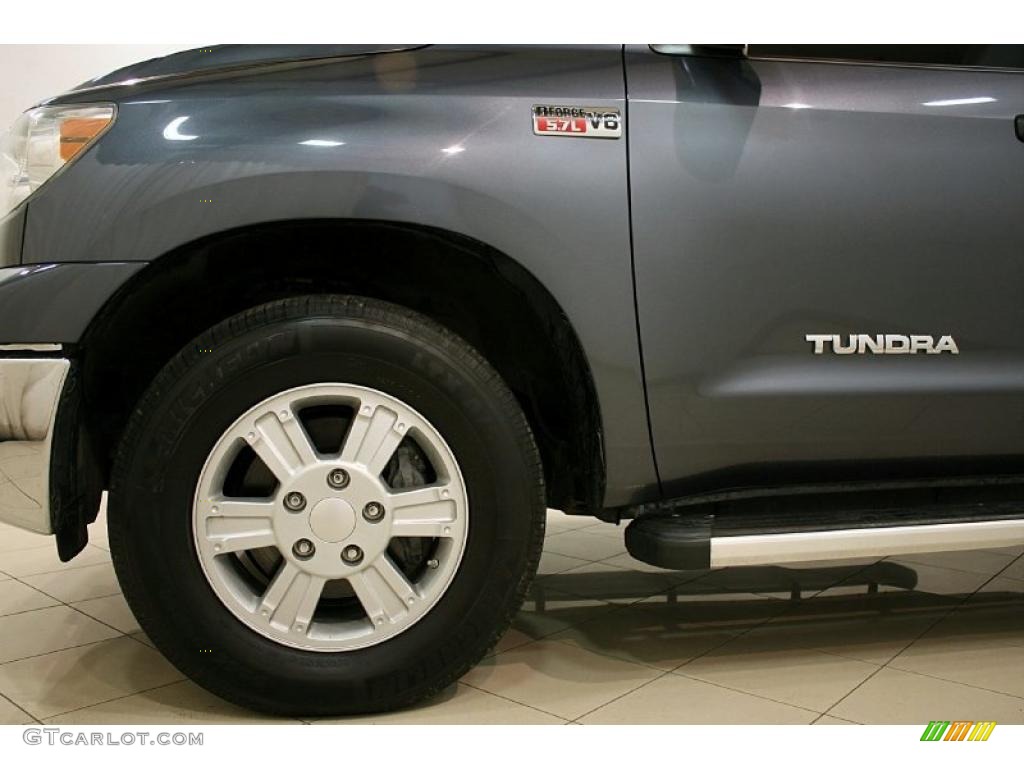 2007 Tundra SR5 Double Cab - Slate Metallic / Graphite Gray photo #20