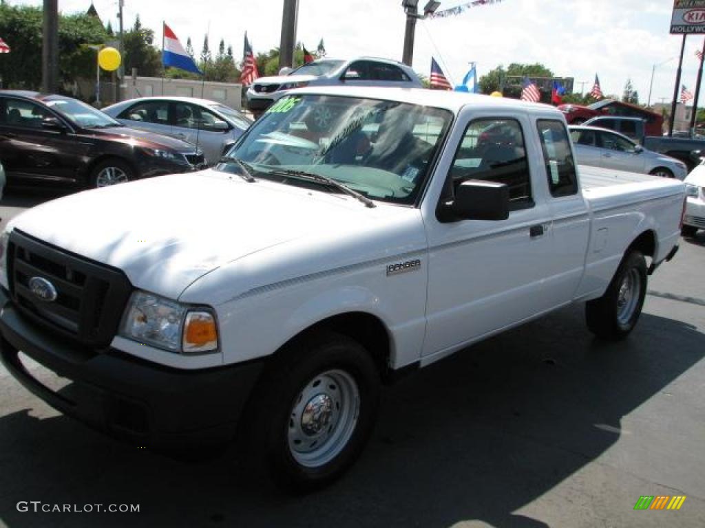 2006 Ranger XL SuperCab - Oxford White / Medium Dark Flint photo #5