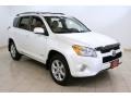 2010 Blizzard White Pearl Toyota RAV4 Limited  photo #1