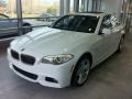 Alpine White 2011 BMW 5 Series 535i xDrive Sedan Exterior