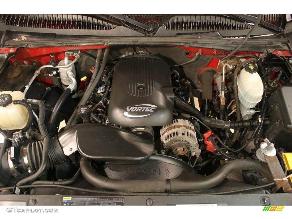 2004 Chevrolet Silverado 2500HD LS Regular Cab 4x4 6.0 Liter OHV 16-Valve Vortec V8 Engine Photo #46930718