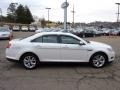 White Suede Metallic 2010 Ford Taurus SEL AWD Exterior