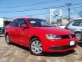 Tornado Red 2011 Volkswagen Jetta SE Sedan Exterior