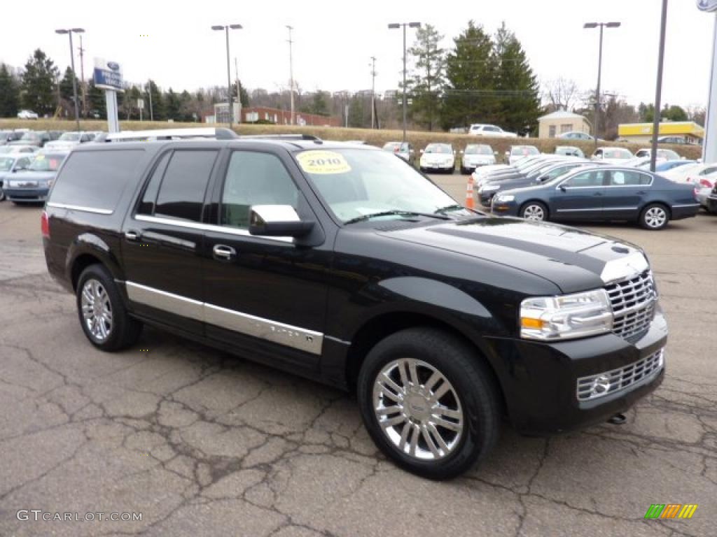 Tuxedo Black Metallic 2010 Lincoln Navigator L 4x4 Exterior Photo #46931510