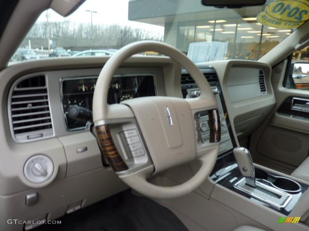 Stone Interior 2010 Lincoln Navigator L 4x4 Photo #46931555